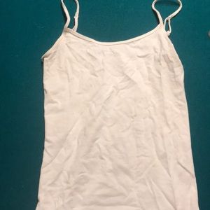 White basic cami